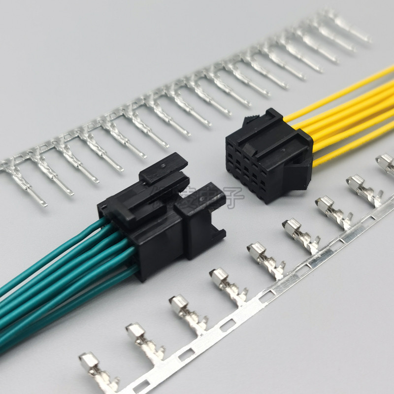 2507系列 SM2.5mm间距双排-带扣空接-线对线连接器
